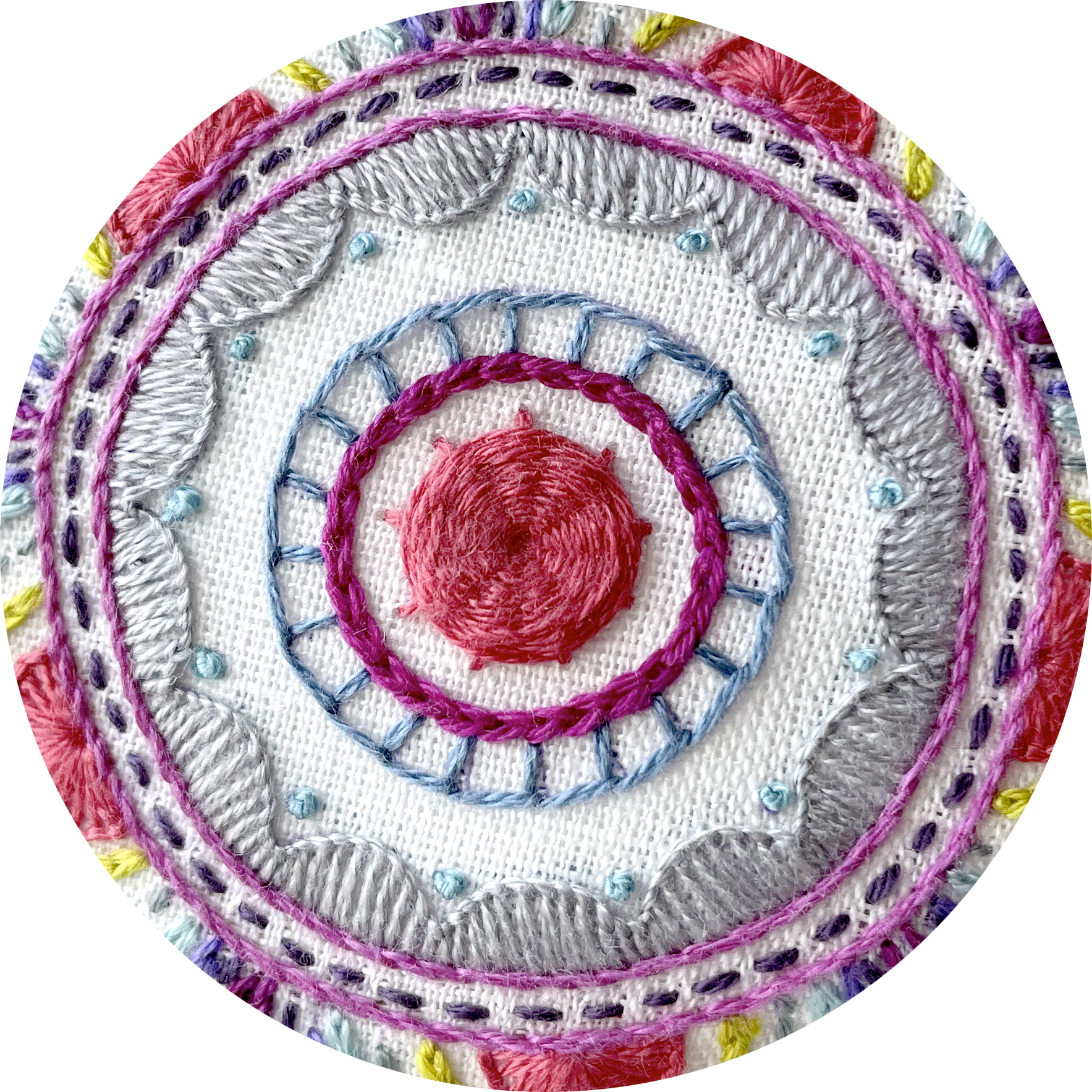 mandala broderie